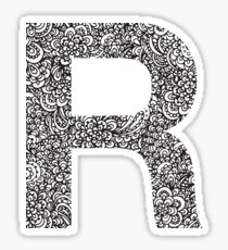 R Sticker