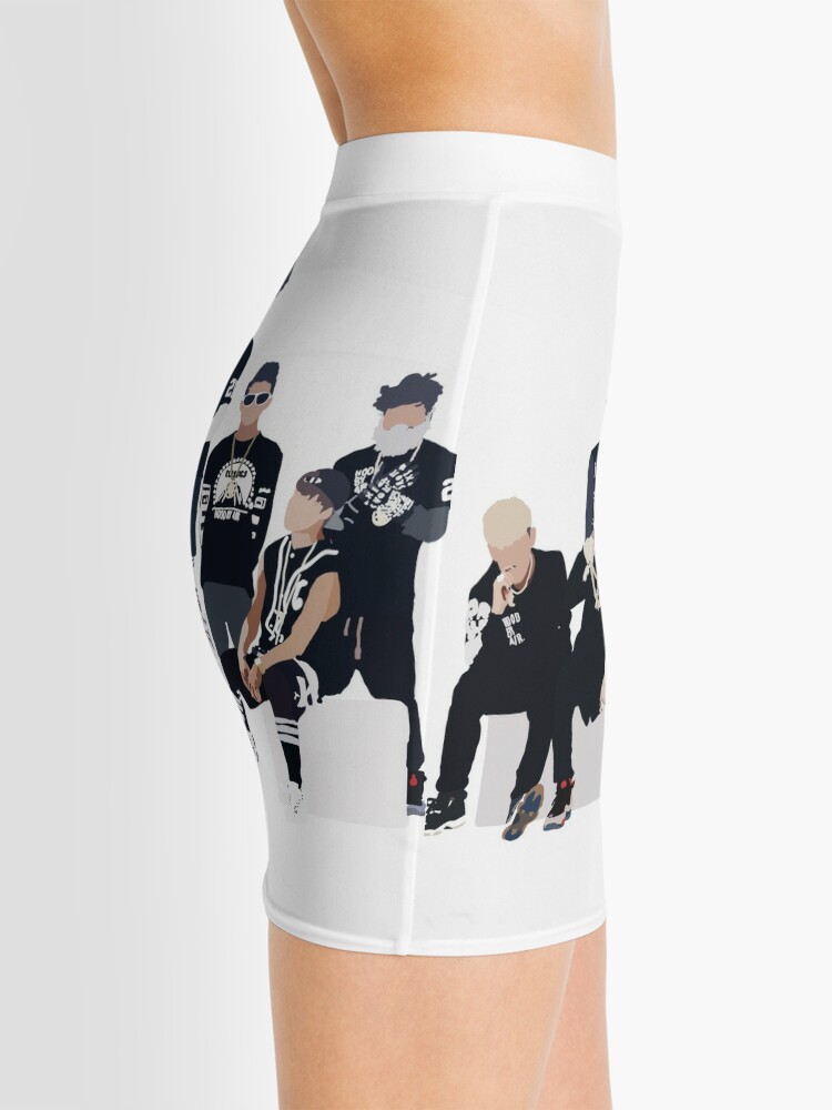 jimin - bts Mini Skirt for Sale by zeebanshee