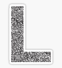 L Sticker