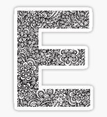 E Sticker