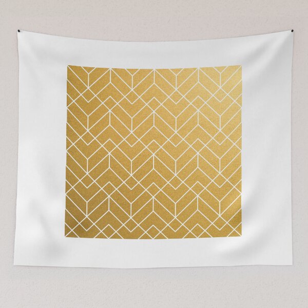 Item preview, Geometry Lines Gold foil designed and sold by Alpha-design.