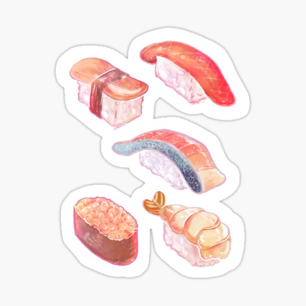 Sushi Stickers MultiPack Sticker