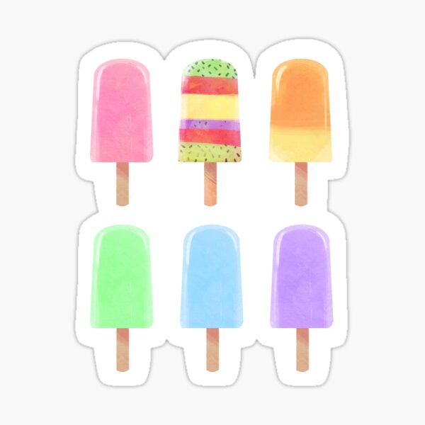 Popsicle Stickers Multipack Sticker