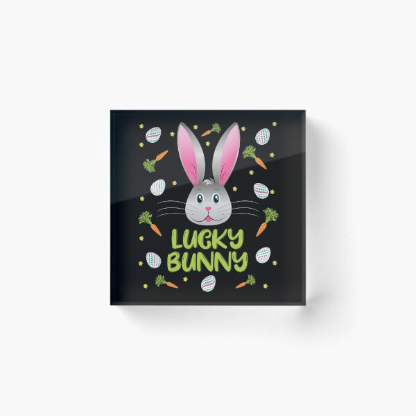 Item preview, Easter Rabbit Lucky Bunny Egg Hunt Funny Bunny Face designed and sold by ZNOVANNA.