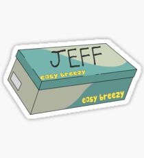 Jeff the Ghost Sticker