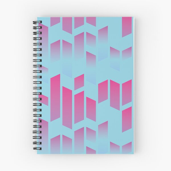 Item preview, Pink abstract parallel rectangle shapes designed and sold by Marlene Wagenhofer.