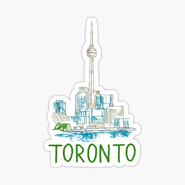 Toronto Stickers Redbubble