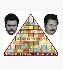 Pyramide de grandeur de Swanson Impression photo