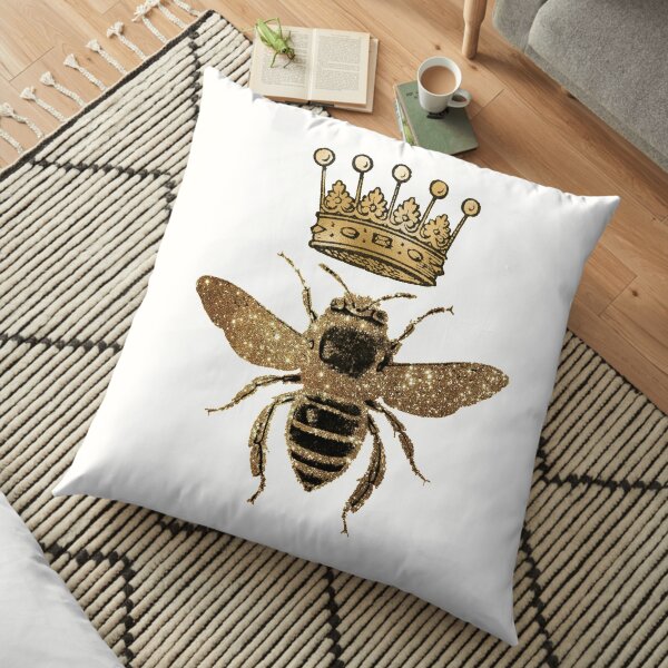 Bee Pillows Cushions Redbubble - roblox creatures tycoon queen bee