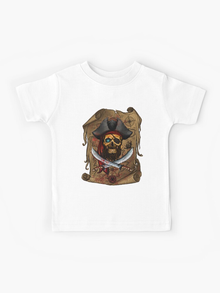 Pirate King Skull T-Shirt – Pop Up Tee