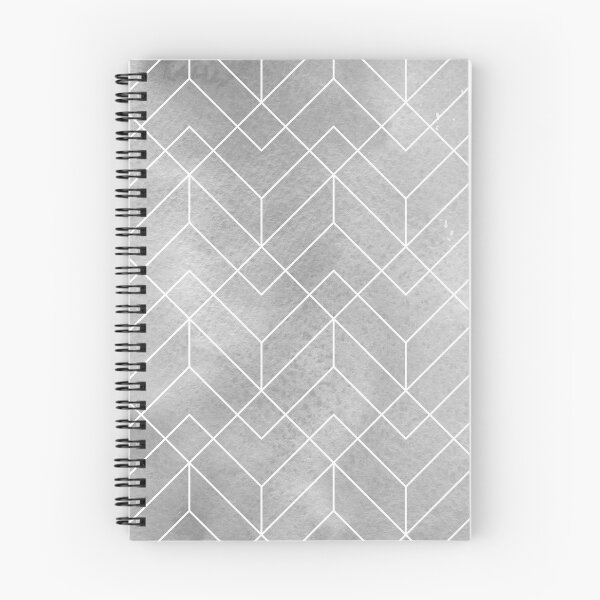 Item preview, Geometry Lines grey water color designed and sold by Alpha-design.