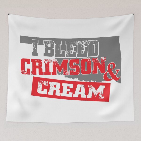 Item preview, I Bleed Crimson & Cream designed and sold by findgreatshirts.