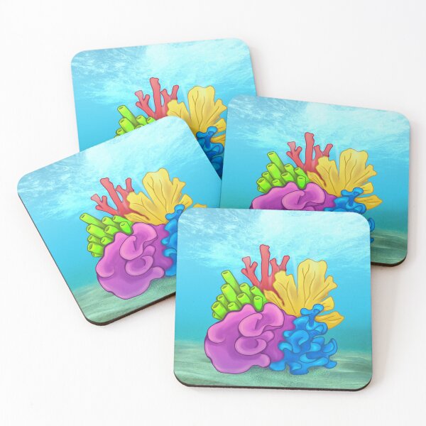 Item preview, Corals in Mason Jar | Ocean designed and sold by Wintre2.