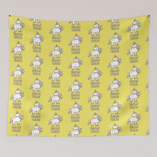 Item preview, Shabbat Shalom Jewish Unicorn designed and sold by flippinsg.