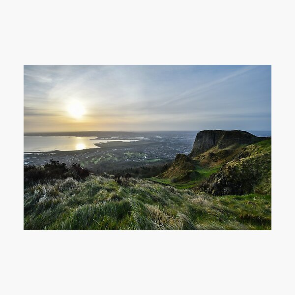 Item preview, Sunrise Over Belfast from Cave Hill designed and sold by Ireland Photography.