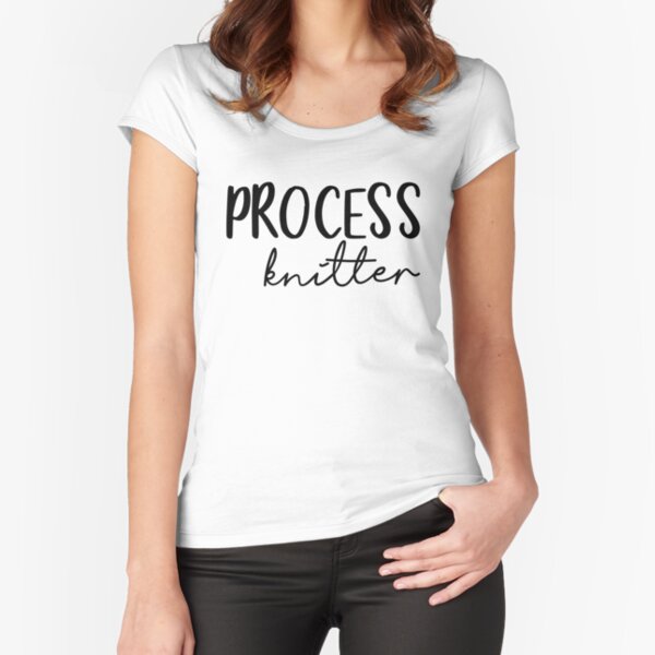 Process Knitter Fitted Scoop T-Shirt
