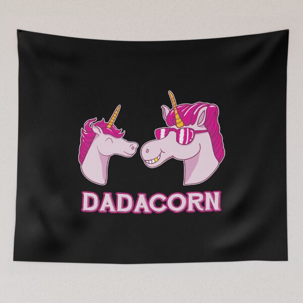 Item preview, Unicorn Dad and Baby Dadacorn Print Gift designed and sold by inspiredtrend.