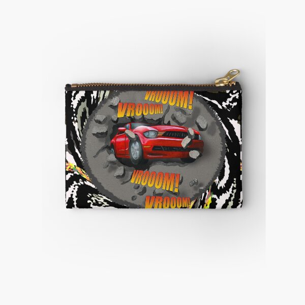 Item preview,  Car Crashing through Wall Vrooom! designed and sold by Melissa J Barrett.