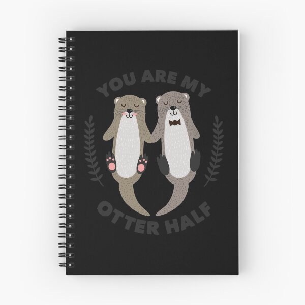 Item preview, You are my Otter Half Print designed and sold by inspiredtrend.