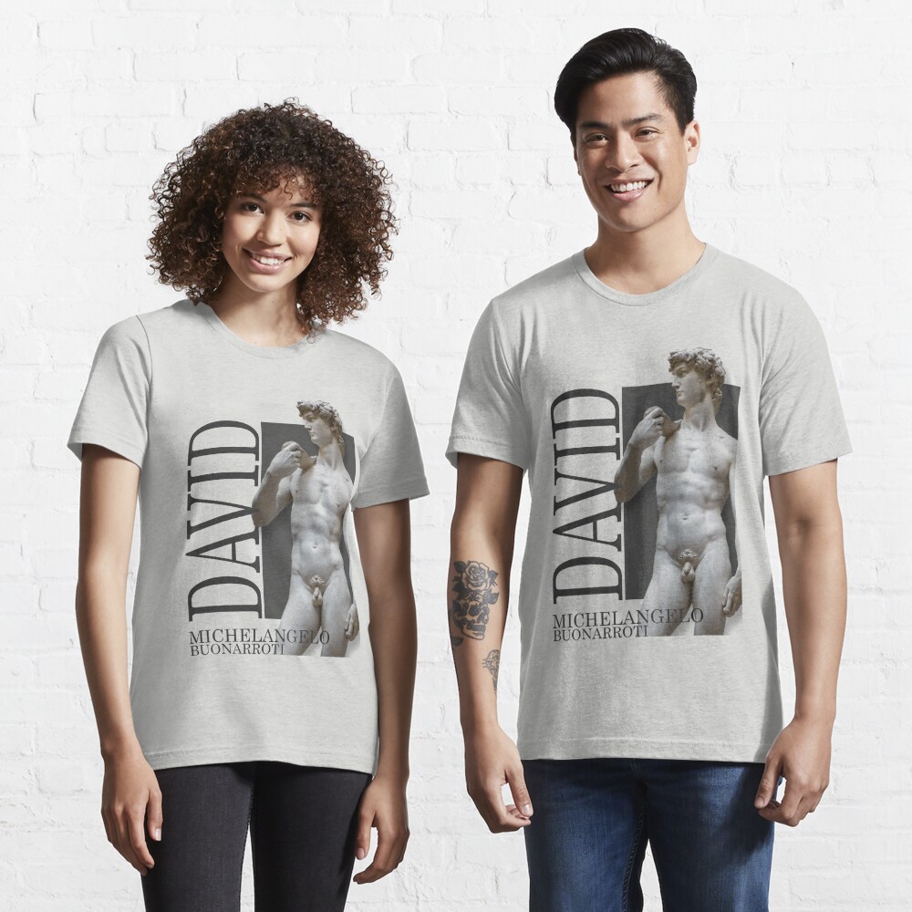 michelangelo david t shirt