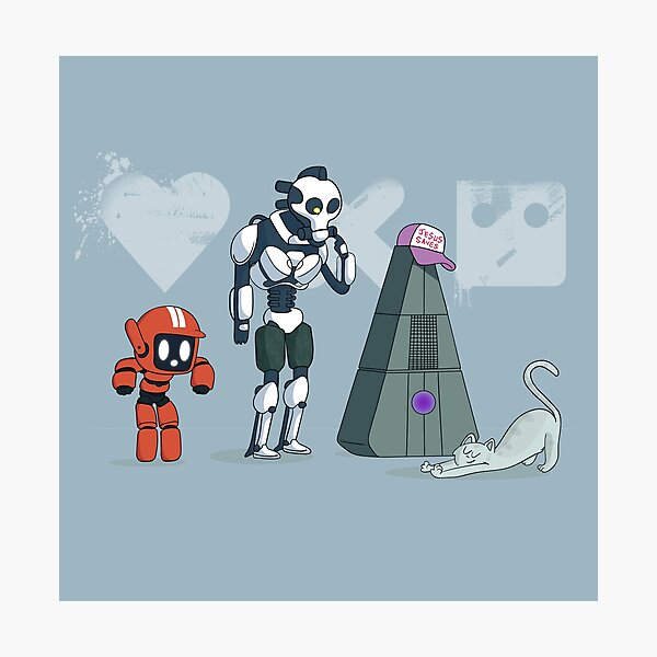Item preview, Love, death and robots - Three Robots  designed and sold by secondskineu.