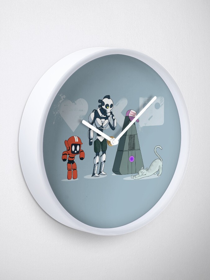 Love, death and robots Three Robots Clock