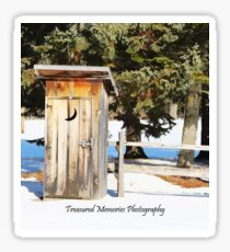 Outhouse Door Stickers Redbubble