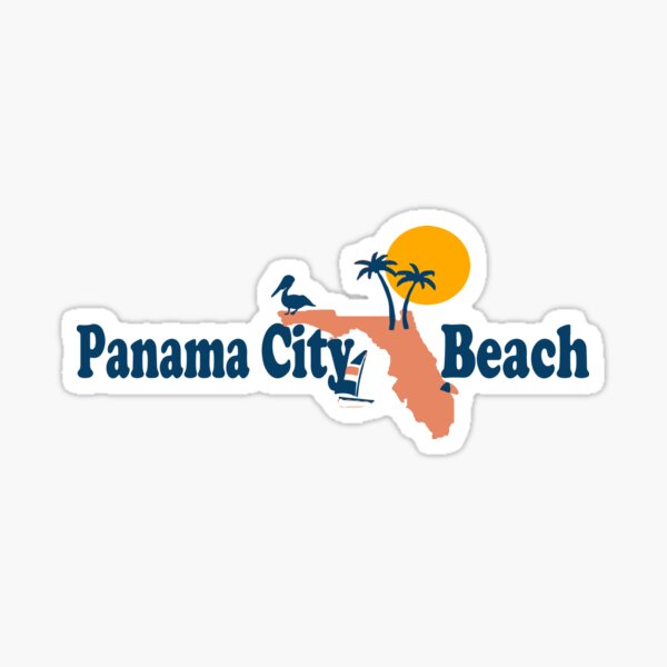 Panama City Beach Florida SVG PNG Cut File Beachy Decal 