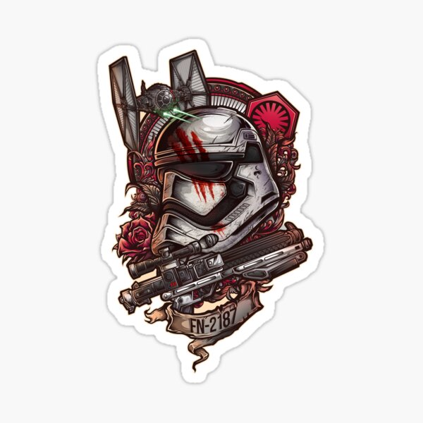 fn 2187 Sticker