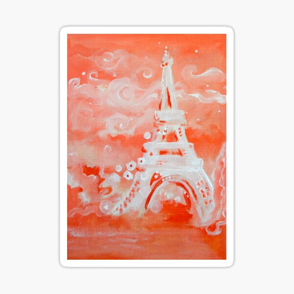 Paris Pink Sticker