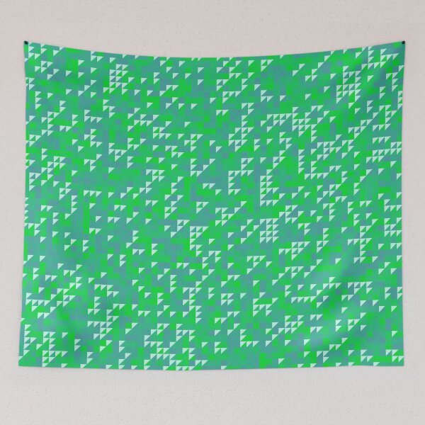 Item preview, Original green squares pattern designed and sold by Tae Mi.