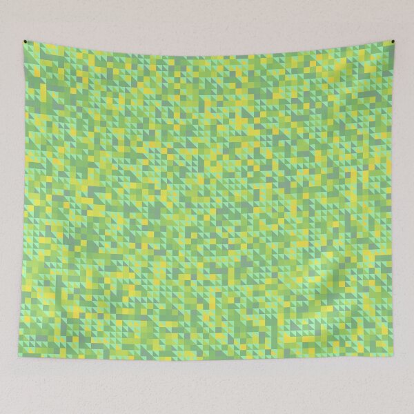 Item preview, Original green squares pattern designed and sold by Tae Mi.
