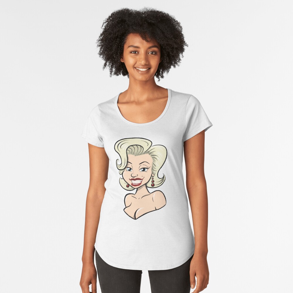 Item preview, Premium Scoop T-Shirt designed and sold by Toonabilly.