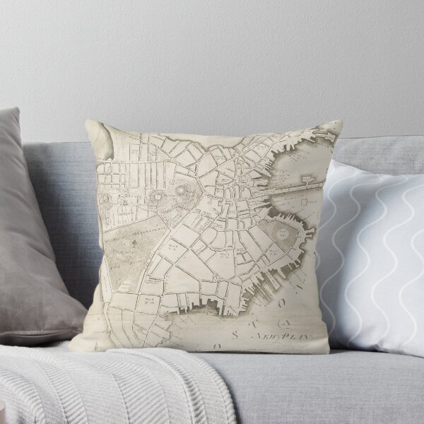 Item preview, Vintage Map of Boston, MA  designed and sold by retropublic.
