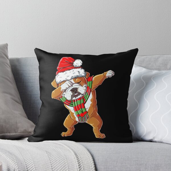 Item preview, Dabbing English Bulldog Santa T Shirt Christmas kids Gifts designed and sold by LiqueGifts.