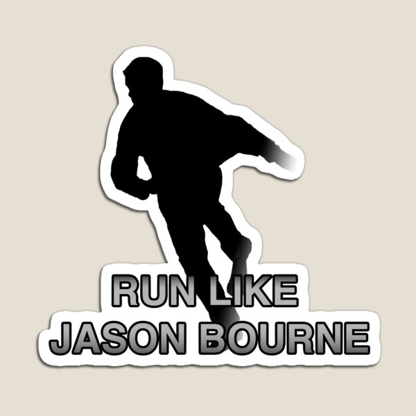 Run Like Jason Bourne (2.0) Magnet