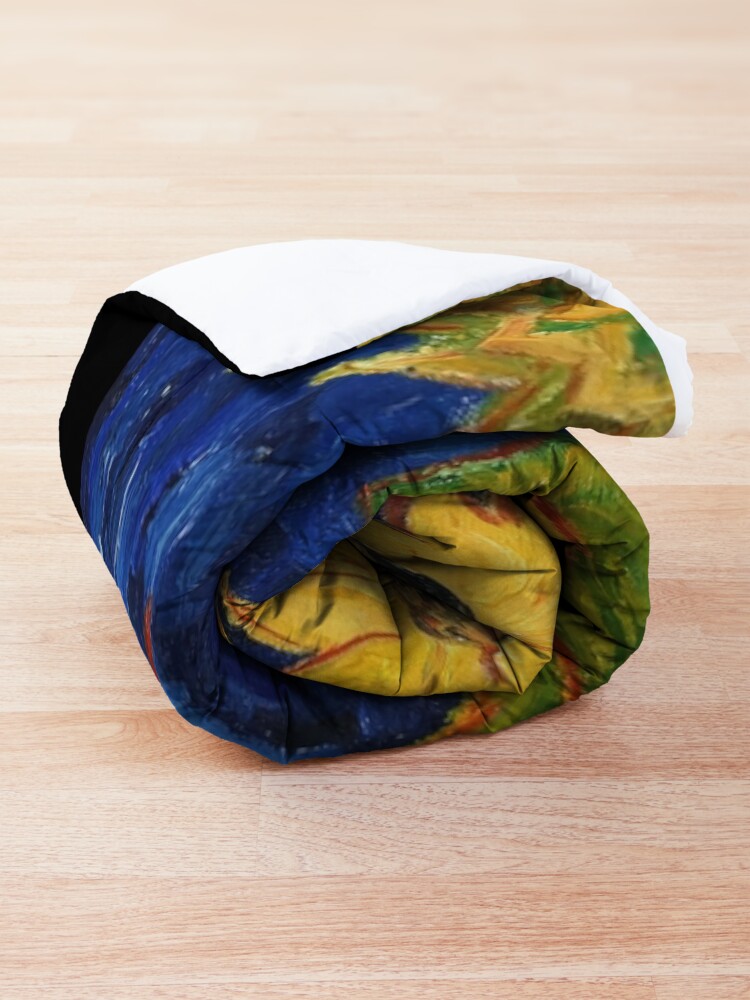 Alternate view of Van Gogh, Five Sunflowers 1888 Artwork Reproduction, Posters, Tshirts, Prints, Bags, Men, Women, Kids Comforter