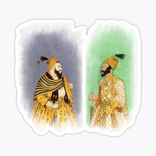 Mughal Emperors Pegatina