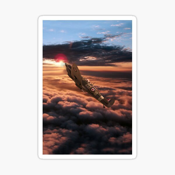 Item preview, Spitfire Sundown  designed and sold by Airpower Art.