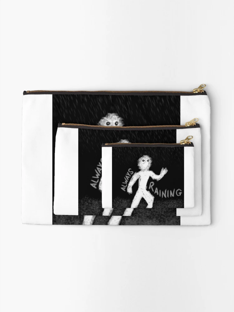 Thumbnail 2 of 4, Zipper Pouch, Always Raining designed and sold by RagingRat23.