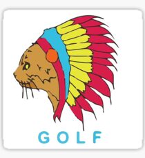 Golf Wang Native Cat Sticker