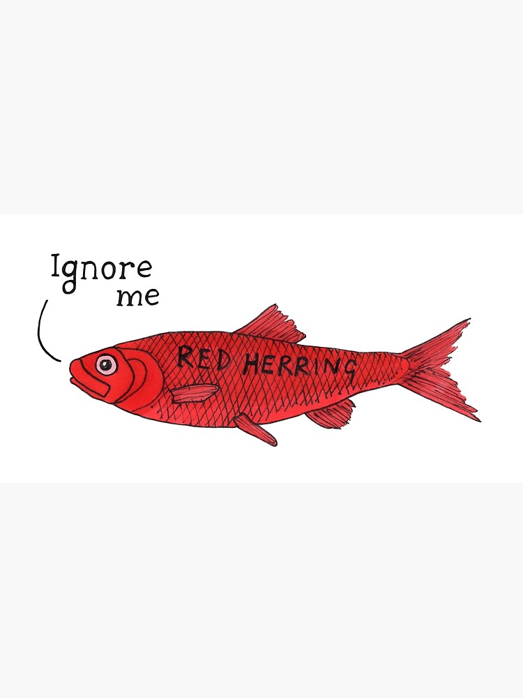 "Red Herring" Poster for Sale by EBGdraws Redbubble