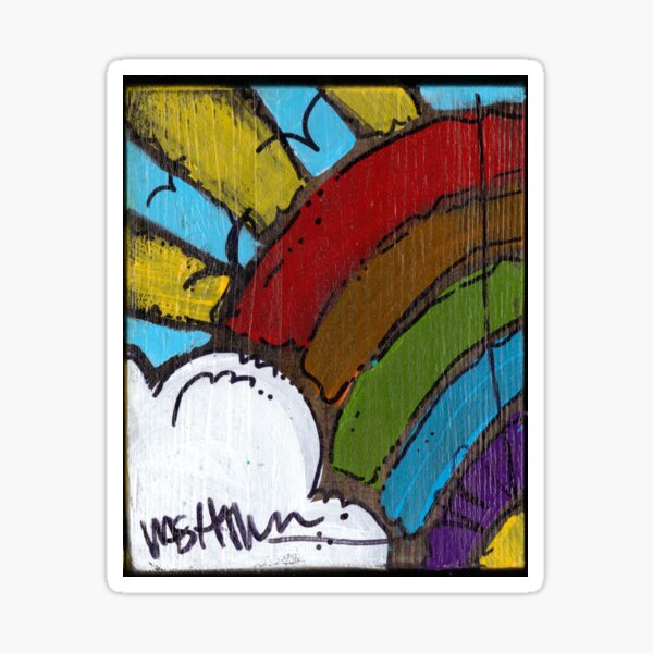 Over the Rainbow Sticker