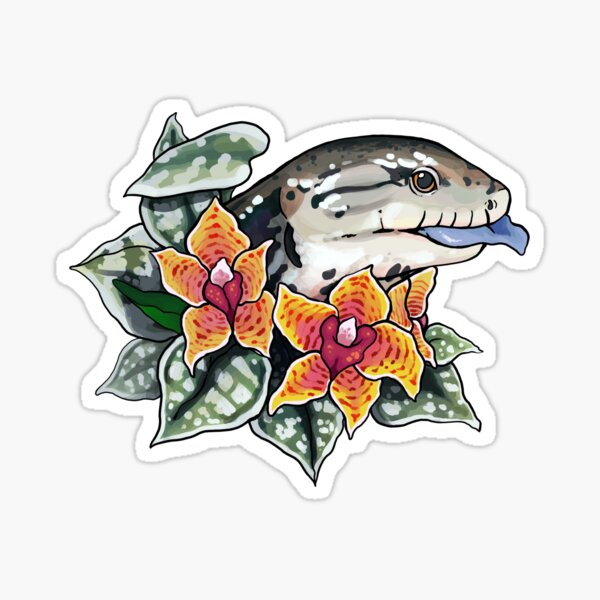 Item preview, Pastel Blue Tongue Skink designed and sold by Morgan Carpenter.
