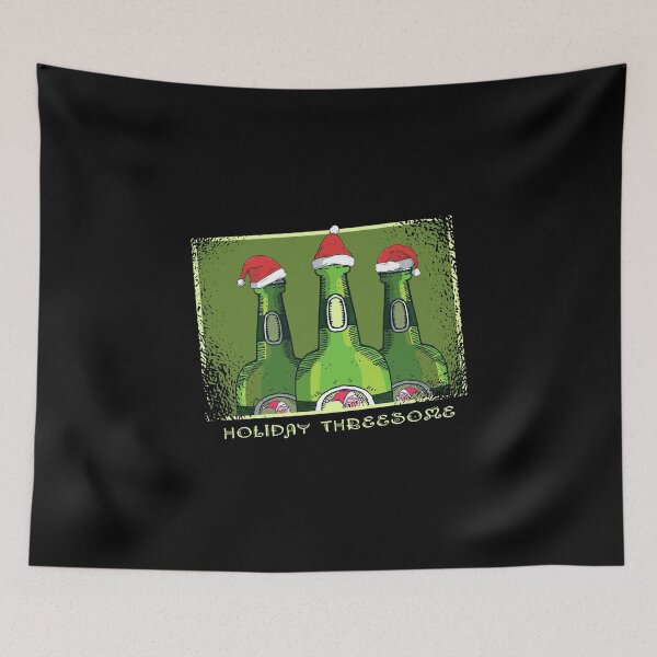 Item preview, Holiday Threesome Beer Bottles designed and sold by KoolMoDee.
