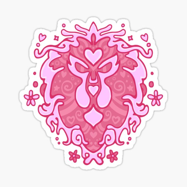 Item preview, Girly Lion Crest designed and sold by skullnuku.