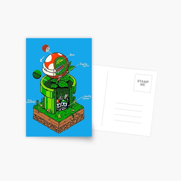 -1up Postcard