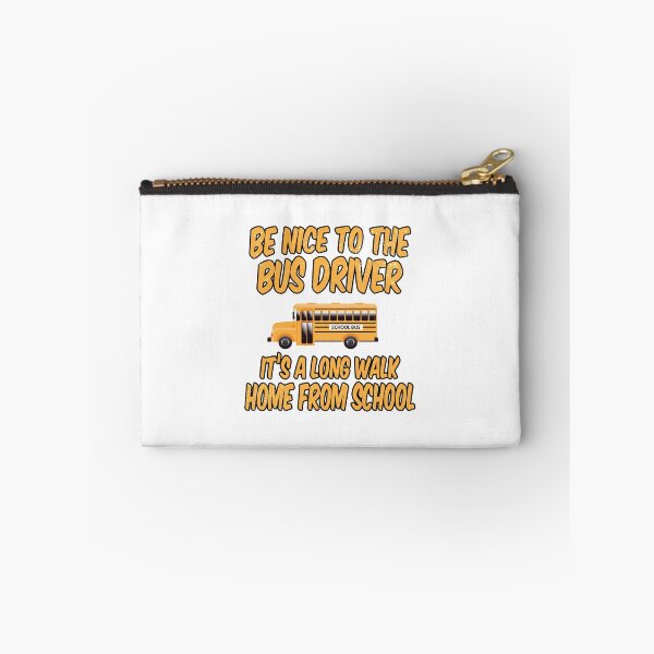 Item preview, Bus Driver product - Be Nice To The It's A Long Walk Home - Gifts for School Bus Drivers designed and sold by stuch75.