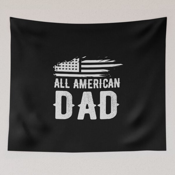 Item preview, product Father's Day - All American Dad - Parenthood Gift designed and sold by stuch75.