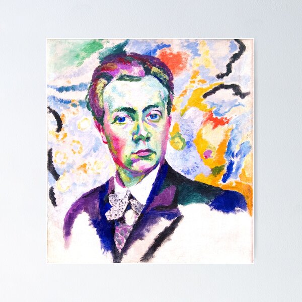 Item preview, Robert Delaunay - Self-Portrait designed and sold by ArtExpression.